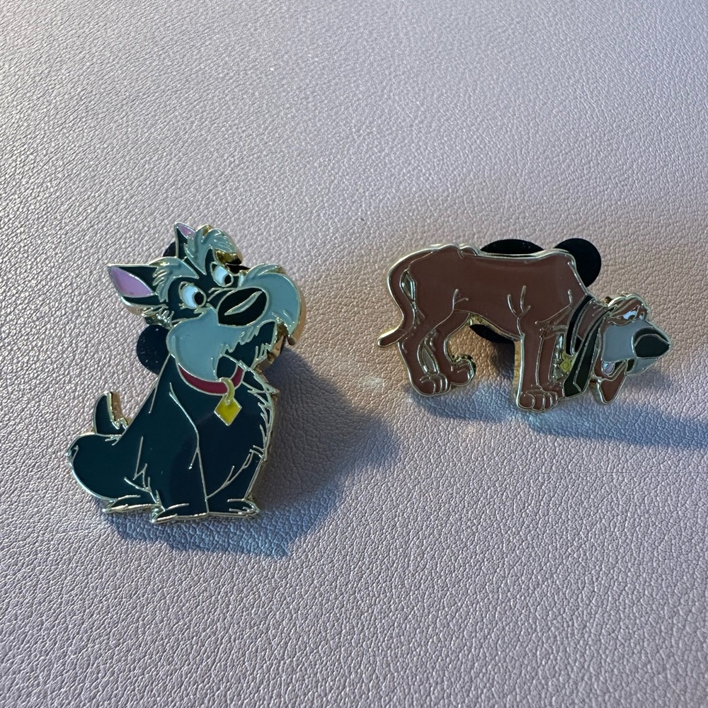 Disney Dog Characters Pin Set